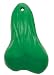 Rubber Bull Balls Truck Nuts Green