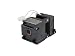 Battery1inc SP-LAMP-009 Replacement Lamp with housing for INFOCUS SP4800 X1 X1A C109 ASK C110 IBM iLV300 A+K AstroBeam S130 TOSHIBA TDP-MT100 TDP-MT101 DUKANE ImagePro 7100HC GEHA Compact 107 Series Projectors
