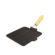 Baumalu 388015 4 Saisons Po�le Grill Carr� Diam�tre: 24 cm X Diam�tre: 24 cm