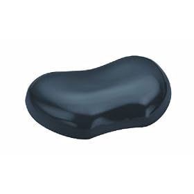 Fellowes Crystals Gel Flex Rest - Black