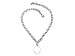 Sterling Silver 16 Heart Charm Necklace LIFETIME WARRANTEE