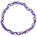 Purple Small-Beaded Bracelet