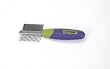 Li'l Pals Double-Sided Purple and Green Grooming Comb for Dogs, Extra Small Li'l Pals Double-Sided Purple and Green Grooming Comb for Dogs, Extra Small