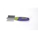 Li'l Pals Double-Sided Purple and Green Grooming Comb for Dogs, Extra Small