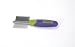 Li'l Pals Double-Sided Purple and Green Grooming Comb for Dogs, Extra Small