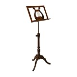 Rosewood Scroll Music Stand
