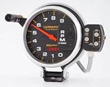 Autometer (6871) Ultimate Tachometers - (5) Drag Single-Range (9K RPM) - Black