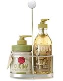 CUCINA Ginger and Sicilian Lemon Kitchen Hand Care Caddy