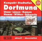 Falkplan Dortmund. Kompakt Stadtatlas. Unna, Luenen, Kamen, Hamm, Witten, Schwerte.