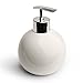 LUXUN Pump Head with Chrome Finish Soap Dispenser, White