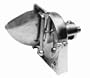 (Price/EA)Vegetable Processing Attachment Housing, 9", Fits #12 Hub Only, Cast Aluminum