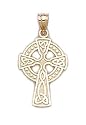 14k Celtic Cross Pendant