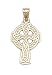 14k Celtic Cross Pendant