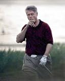 Bill Clinton - Cigar Man, Art Poster by John Mottern