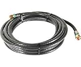 ZENITH ZDS-5204 Quad Shield RG6 Video Cable with Connectors - 12 Feet