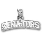 Ottawa Senators 1/4in Sterling Silver Pendant