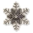 Finders Key Purse Snowflake Keychain