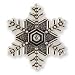 Finders Key Purse Snowflake Keychain