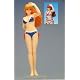 Dead or Alive Xtreme 2 Trading-Figur: Kasumi (weißer Bikini)