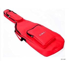 Sony Playstation PS2 Guitar Hero Rockband Red Bag Case