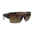 Sunglasses Pokerface 80s Dark Brown