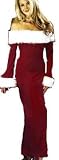 Visions of Velvet and Fur - Christmas Stretch Velvet Gown