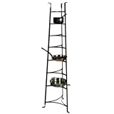 Enclume CWS8 8-Tier Finishing Touches Cookware Stand, Hammered Steel