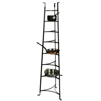 Enclume CWS8 8-Tier Finishing Touches Cookware Stand, Hammered Steel
