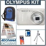 Cheap Olympus Stylus 5010 Digital Camera Kit,- Titanium - with 8GB SD Memory Card, Camera Case, Table Top Tripod, Spare LI-42B Type Lithium-ion Battery, EZ Digital Photography Guide Card