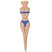 OOOUSE 6pcs Novelty Bikini Lady Golf Tees Divot Tools Joke Xmas Gift Stag Party
