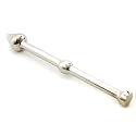 Deluxe Chrome Anal Probe Prostate Massager Milking Stick