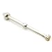 Deluxe Chrome Anal Probe Prostate Massager Milking Stick