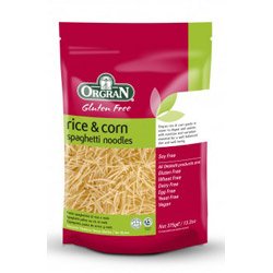 Gluten Free Rice & Corn Spaghetti Noodles, 13.2 oz (375 g)