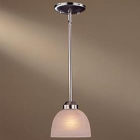 Minka 1421-84 Paradox Mini Pendant, Brushed Nickel
