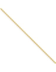 14k Yellow Gold 18in 2mm Solid Polished Cable Necklace Chain. Metal Wt- 4.76g