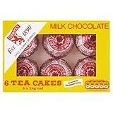TUNNOCKS Tea Cakes - Real Milk Chocolate 6 x 24g Box