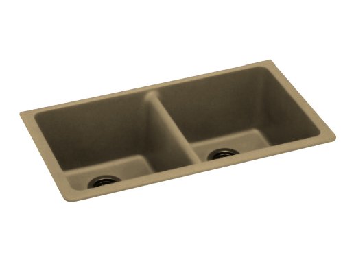 Elkay ELGU3322MC0 Gourmet E-Granite Sink Mocha