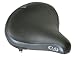 Sunlite Cloud-9 Bicycle Suspension Cruiser Saddle, Contour Cruiser Gel, Tri-color Emerald