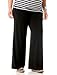 Where To Sales Motherhood Maternity: Plus Size Secret Fit Belly(tm) Jersey Knit Ruched Wide Leg Maternity Pants Shop