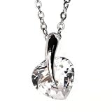 ���f�B�[�X�@�l�b�N���X silver 925�@�v���`�i�d�グ�@CZ�_�C���@�n�[�g�@�y���_���g