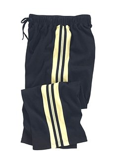 Woman Within Plus Size Petite colorblock capri pants (DARK PEWTER LEMON IC,1X)