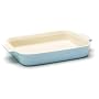Le Creuset Stoneware Rectangular Baking Dish, Satin Blue, 32 cm