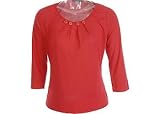 Plus Designers Originals Pleated Button Detail Top