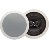 Buy 6 1 2 75-Watt Dual Voice Coil In-Ceiling Speaker with Dual Tweeters by AudioSource