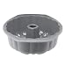 Silicone Solutions Gray Silicone 12-Cup Fluted Cake Pan