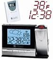 Oregon Scientific BAR338PA ExactSet Projection Clock with Cable-Free Weather Forecaster