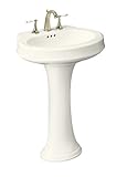 IMAGE OF Kohler K-2326-4-96 Leighton Pedestal Lavatory with 4