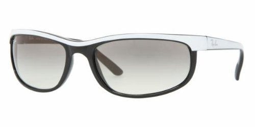Ray-Ban Predator 2 Sunglasses Rb2027 770 32 Black White Crystal Gray Gradient product image