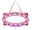Door Plaque - Hearts