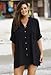 swimsuitsforall Women's Cotton Big Shirt With Crochet